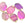 Beads wholesaler  - Pendentif tranche d'agate rose serti laiton or - 4 cm sur 2 cm environ