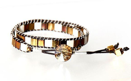 DIY Miyuki tila mosaic bracelet kit