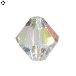 Buy 5328 Swarovski xilion bicone crystal ab 6mm (10)