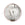 Beads wholesaler  - Murano bead round crystal pale rose and silver 12mm (1)