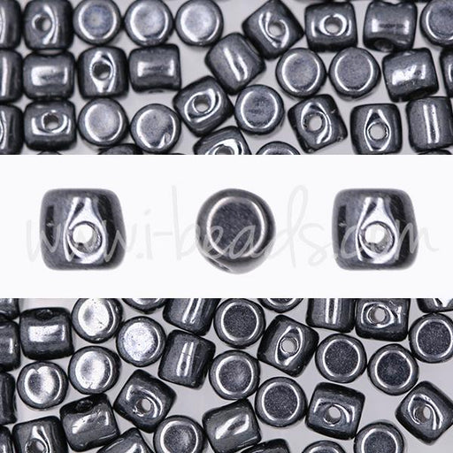 Buy Minos par Puca 2.5x3mm jet hematite (5g)