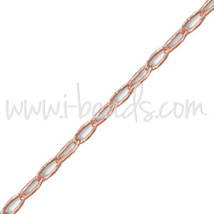 Buy Oval chain rose gold filled 3.5x2mm (10cm)