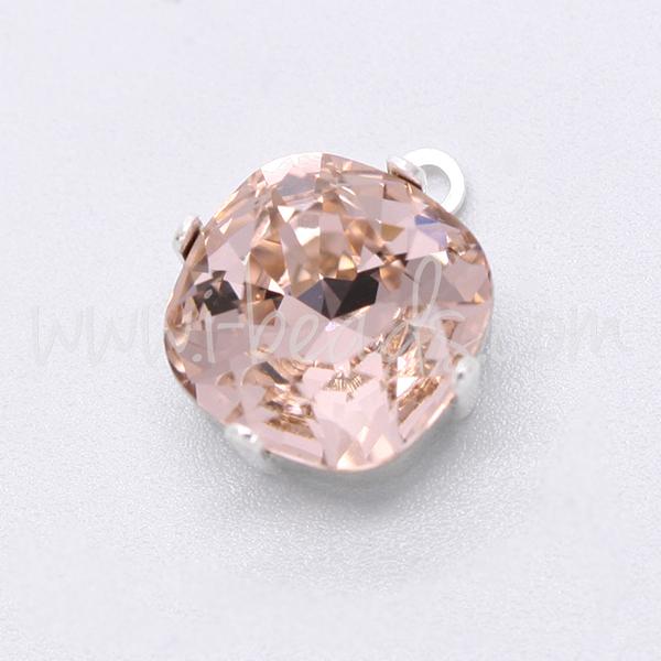 Pendant setting for Swarovski 4470 12mm silver plated (1)