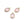 Beads wholesaler  - Rose Quartz bezel pendant set with vermeil 16x12mm (1)