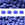 Beads wholesaler  - Super Duo beads 2.5x5mm Neon Blue (10g)