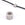 Beads wholesaler  - Bead, Large tube, brass Rodhium plated with zircon strass 6x5mm hole : 3mm (1)