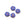 Beads wholesaler  - Czech pressed glass beads hibiscus flower dark blue bronze 10mm (4)
