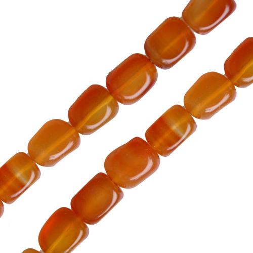 Buy Red agate nugget beads 8x10mm strand (1)