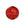 Beads wholesaler  - Murano bead round red and gold 8mm (1)