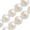 Freshwater pearls potato round shape white 8mm (1)