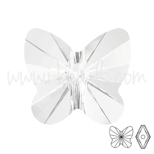 Buy Swarovski butterfly bead crystal 8mm (2)