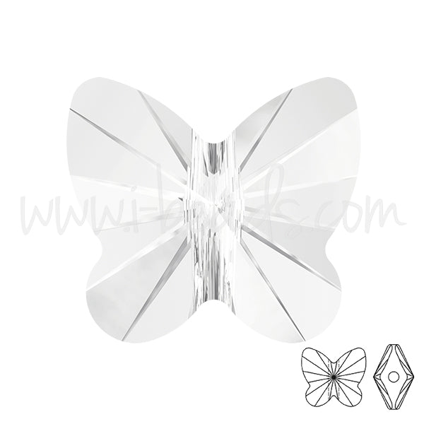 Swarovski butterfly bead crystal 8mm (2)