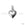 Beads wholesaler  - Sterling silver charm puffed heart 10mm (1)