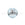 Beads Retail sales Murano bead round pale blue and silver 6mm (1)