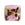 Beads Retail sales Murano bead square pink leopard 10mm (1)