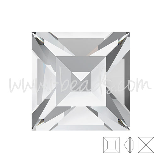 Swarovski Elements 4428 Xilion square crystal 8mm (1)