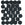 Beads wholesaler  - Honeycomb beads 6mm jet matte (30)
