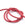Beads wholesaler  - Heishi beads strand 3mm DARK RED polymer clay 40cm (1)