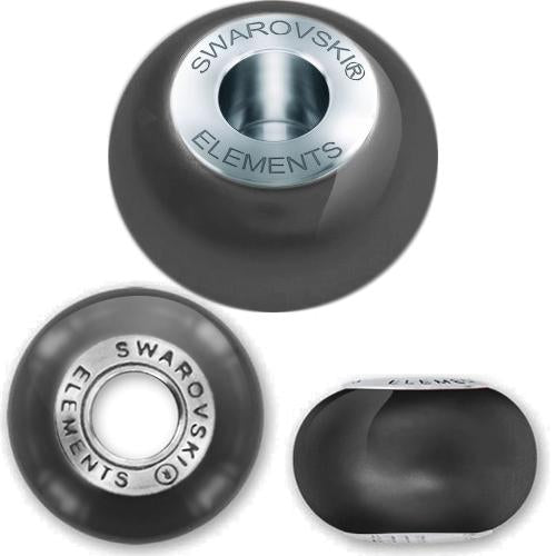 5890 swarovski becharmed crystal black pearl 14mm (1)
