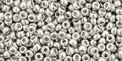 Buy cc714 - Toho beads 15/0 metallic silver (5g)