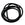 Beads wholesaler  - Leather cord black 4mm (1m)
