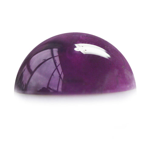 Round cabochon amethyst 20mm (1)