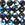 Beads wholesaler  - Perles facettes de bohème jet ab 10mm (25)