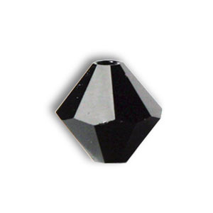 5328 Swarovski xilion bicone jet hematite 2x 4mm (40)