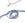 Beads wholesaler  - Glass Bead steel blue AB, Faceted, Round 2mm, hole 0.6mm - 36cm (1strand)