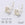 Beads Retail sales Earring setting for Swarovski 1122 rivoli SS47 silver plated (2)