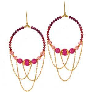 5328 Swarovski xilion bicone ruby 4mm (40)