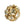 Beads Retail sales Rhinestone ball crystal on metal gold finish 8mm (2)