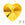 Beads Retail sales swarovski heart pendant light topaz 18mm (1)