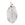 Beads Retail sales Pendentif véritable feuille de rose galvanisée argent 925 50mm (1)