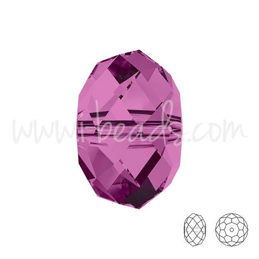 Buy 5040 Swarovski briolette beads amethyst 6mm (10)