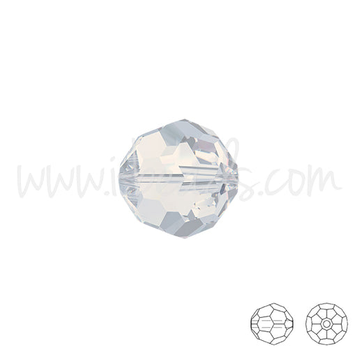 Swarovski 5000 round beads white opal 4mm (20)