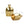 Beads Retail sales Bullet End Cap Gold Plated 6mm (2)