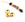 Beads Retail sales Bead rondelle Stardust brass golden plated quality , 6x3mm - Hole:1.5mm (10)