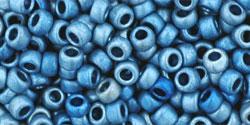 cc511f - Toho beads 8/0 higher metallic frosted mediterranean blue (10g)