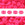 Beads Retail sales Super Duo beads 2.5x5mm Neon Pink (10g)