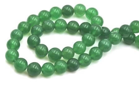 Natural Green Aventurine rounds Bead Strand, Dyed - 8mm 48pcs/strand (1 strand)