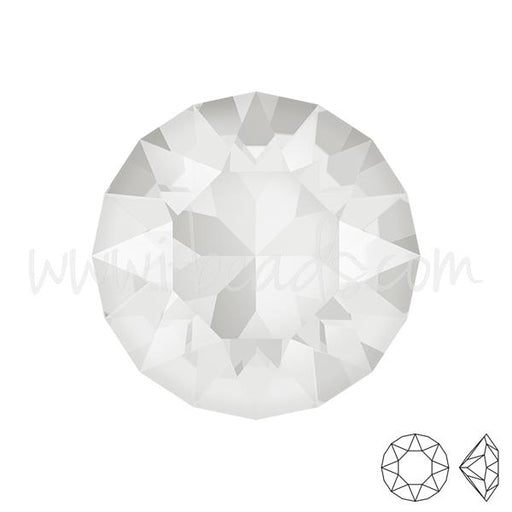 Swarovski 1088 xirius chaton crystal powder grey 8mm-SS39 (3)