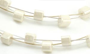 Beadalon bead stringing wire 19 strands satin gold 0.30mm, 9.2m (1)