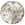 Beads wholesaler  - Murano bead lentil gold and silver 20mm (1)