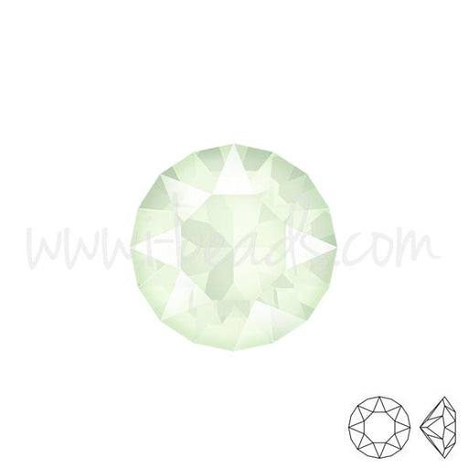 Swarovski 1088 xirius chaton crystal powder green 6mm-ss29 (6)