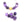 Beads wholesaler  - Nuggets beads, Natural Amethyst 7-8mm hole 1mm(10)