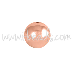 Round beads rose gold filled 6mm (1)