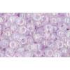 cc477 - Toho beads 8/0 dyed rainbow lavender mist (10g)