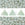 Beads wholesaler  - KHEOPS par PUCA 6mm opaque light green ceramic look (10g)