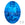 Beads wholesaler  - Swarovski 4120 oval fancy stone sapphire 18x13mm (1)